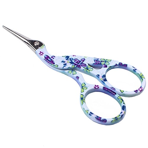 BIHRTC Classic Stork Embroidery Scissors