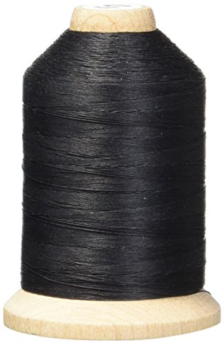 YLI 21100-BLK 3-Ply T-40 Cotton Hand Quilting Thread