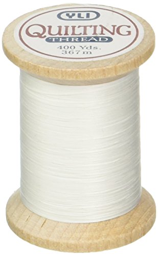 YLI 21104-WHT 3-Ply T-40 Cotton Hand Quilting Thread