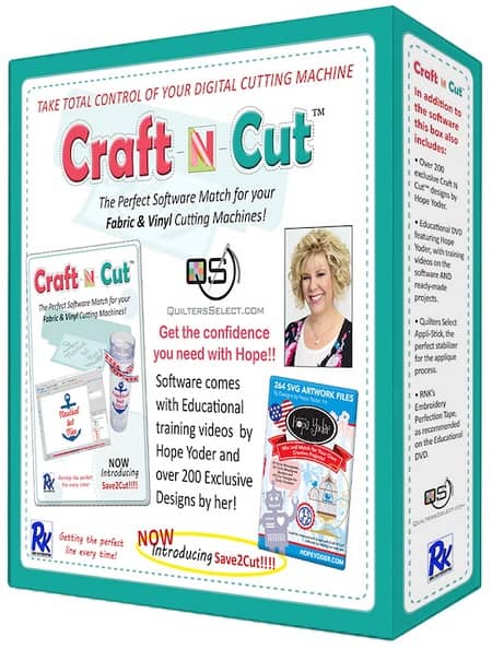 Floriani Quilters Select Craft N Cut Software