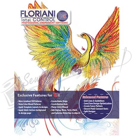 Floriani Total Control U Embroidery Software