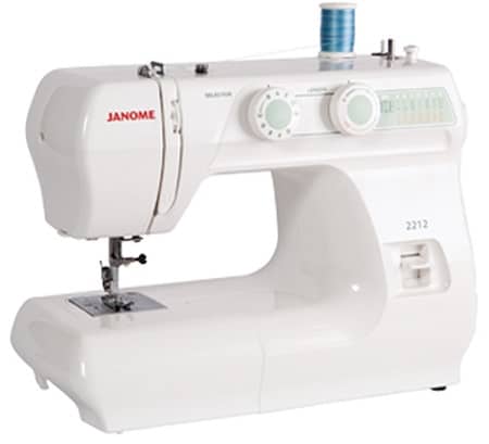 Janome 2212 12 Stitch Full Size Freearm Sewing Machine