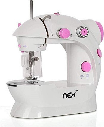 NEX sewing machine light pink 39
