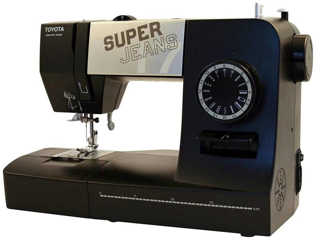 Heavy duty sewing machine for denim