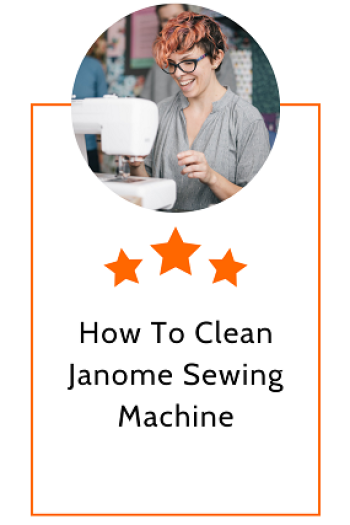 How To Clean Janome Sewing Machine