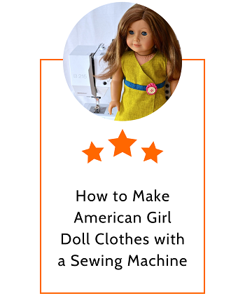 How to Make American Girl Doll Clothes with a Sewing Machine