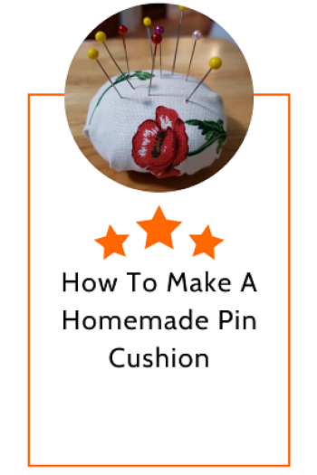 How To Make A Homemade Pin Cushion