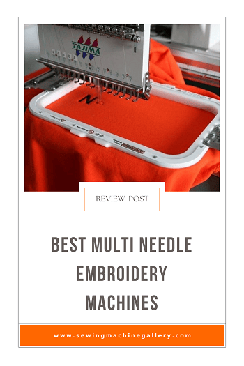 6 Best Multi Needle Embroidery Machines (Nov. Update) 2023