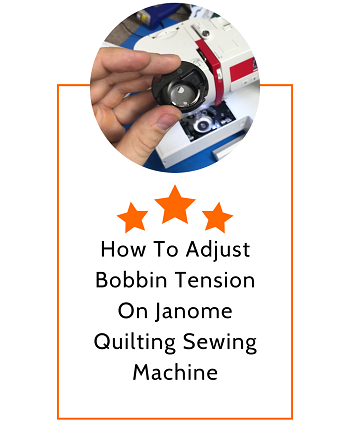 How To Adjust Bobbin Tension On Janome Quilting Sewing Machine