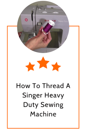 How To Thread A Singer Heavy Duty Sewing Machine
