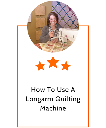 How To Use A Longarm Quilting Machine