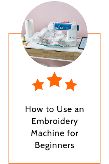 How to Use an Embroidery Machine for Beginners – A Basic Guide!