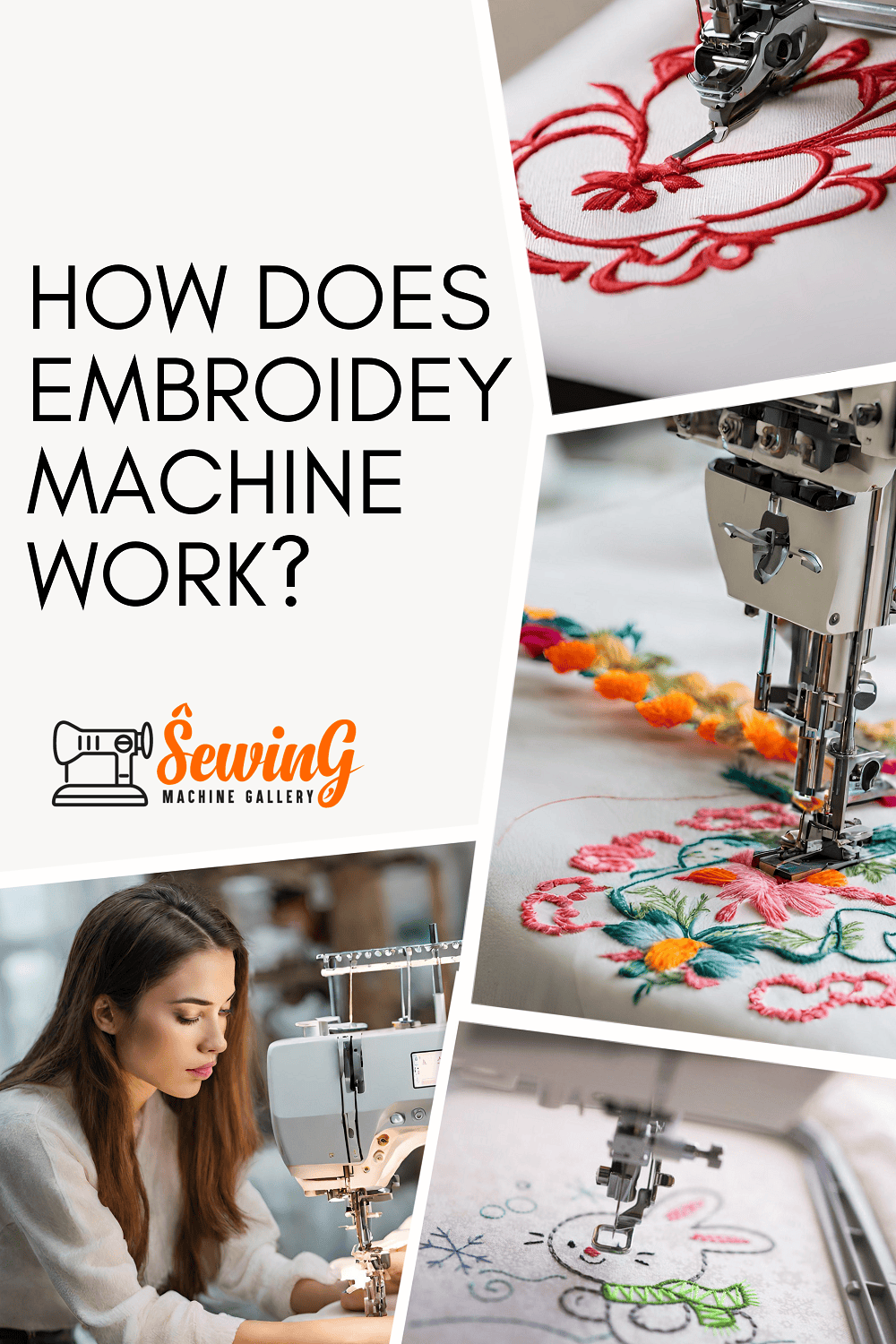 How Does Embroidery Machine Work