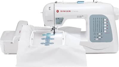 SINGER Futura XL400 Portable Sewing and125 Embroidery Design Machine