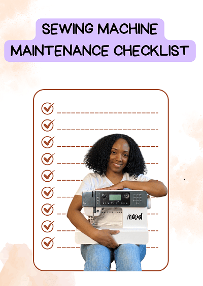 Sewing Machine Maintenance Checklist
