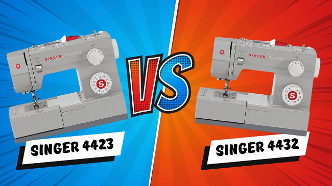 Singer 4423 vs 4432